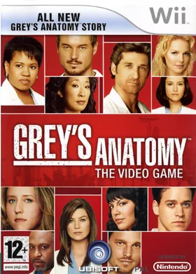 Grey's Anatomy- The Video Game box cover front